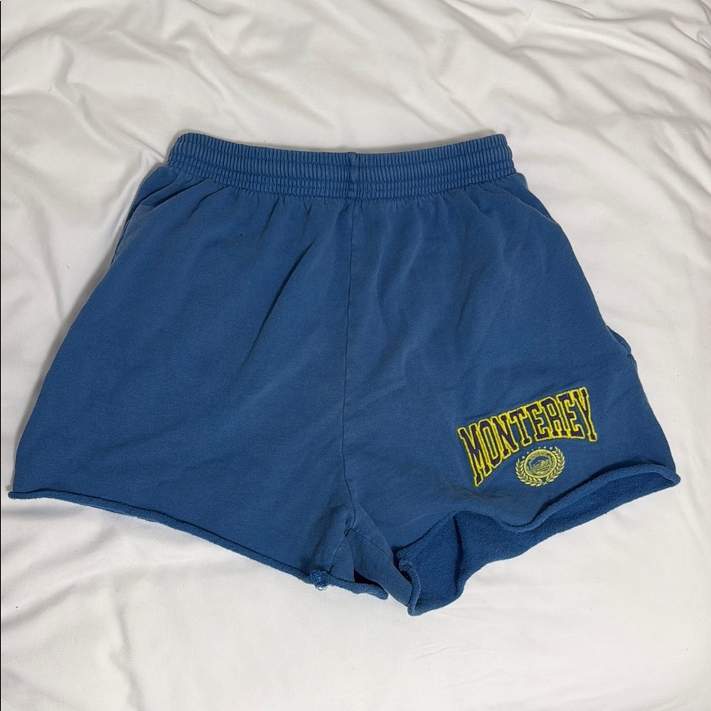 Cotton Blue Shorts
